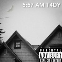 a house with the words 557 am tdy